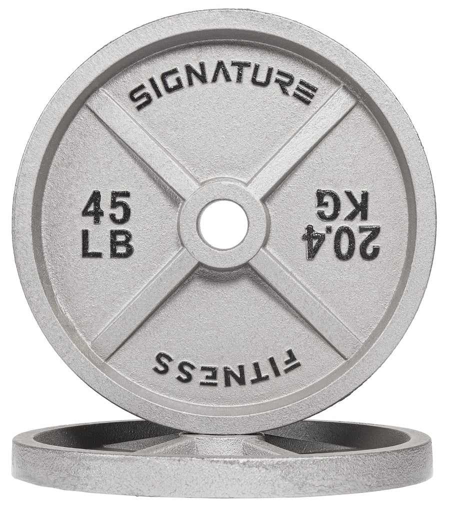 Lyftharder ™ 2-Inch Olympic Cast Iron Weight Plates